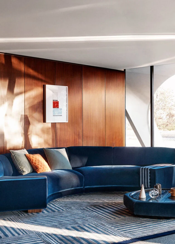 أريكة بارسيفال المستديرة من فندي كازا