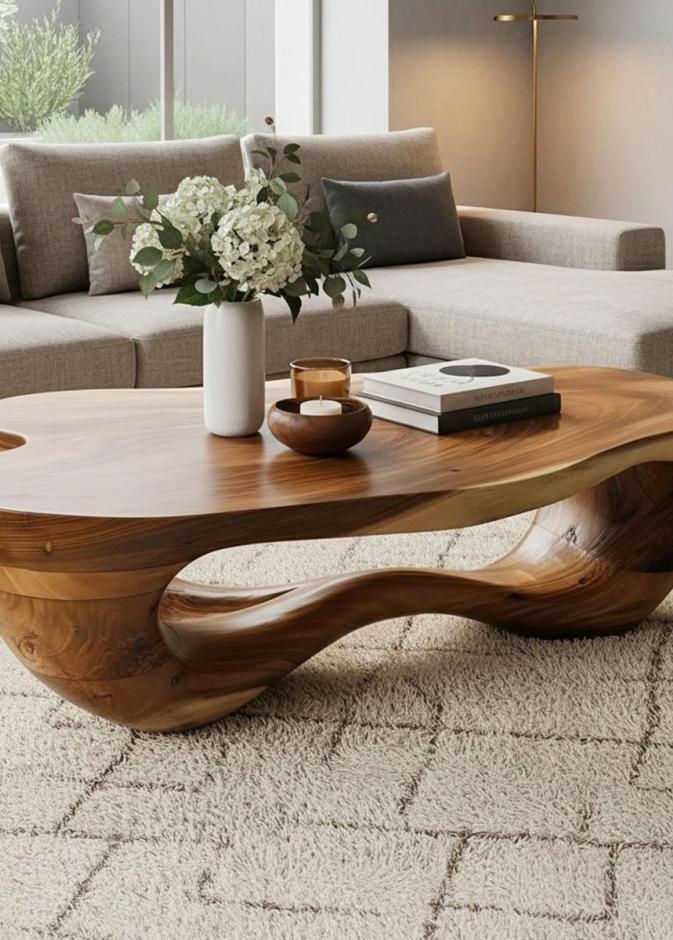 أصبحت الأشكال العضوية في الأثاث اتجاهًا لم يعد يواكب تطور الذوق المعاص