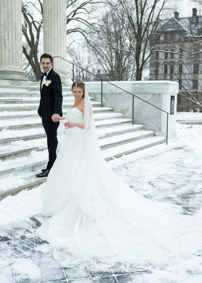 جلسة تصوير على الثلج