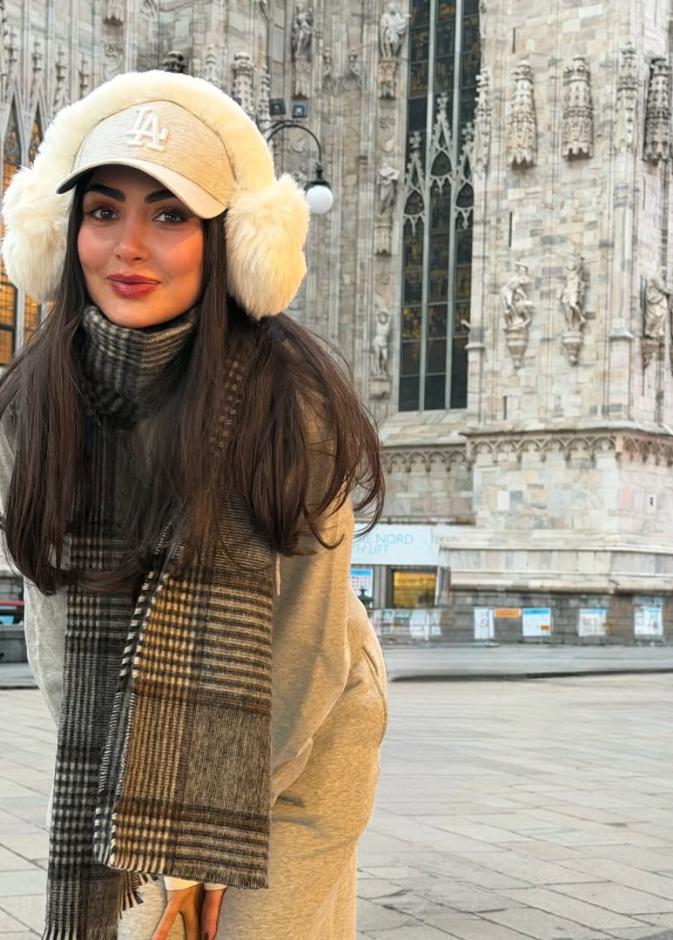 نور الغندور في ميلانو بعد تأجيل مسلسلها في رمضان 2026