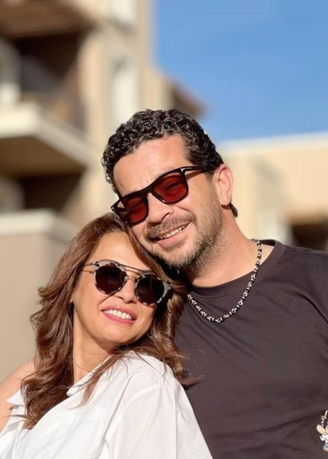 داليا مصطفى وشريف سلامة