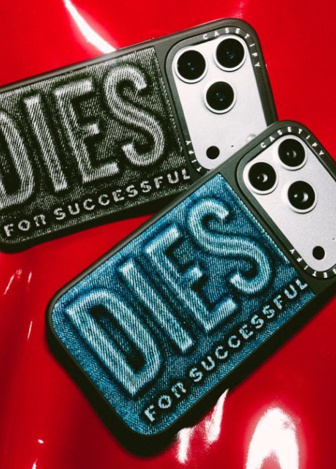 DIESEL و CASETiFYتطلقان تشكيلتهما الثانية من إكسسوارات المنتجات الرقمية