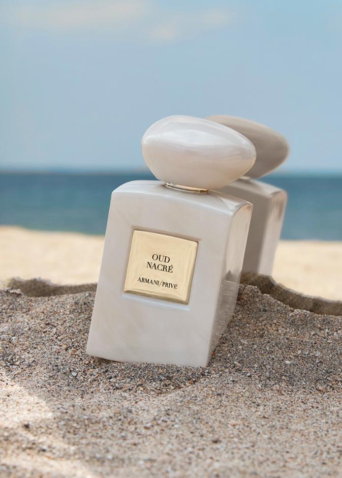 "أرماني بيوتي تكشف حملة رمضان 2026 'حكاية العود' مع أنس بوخش وعطر Oud Nacré 