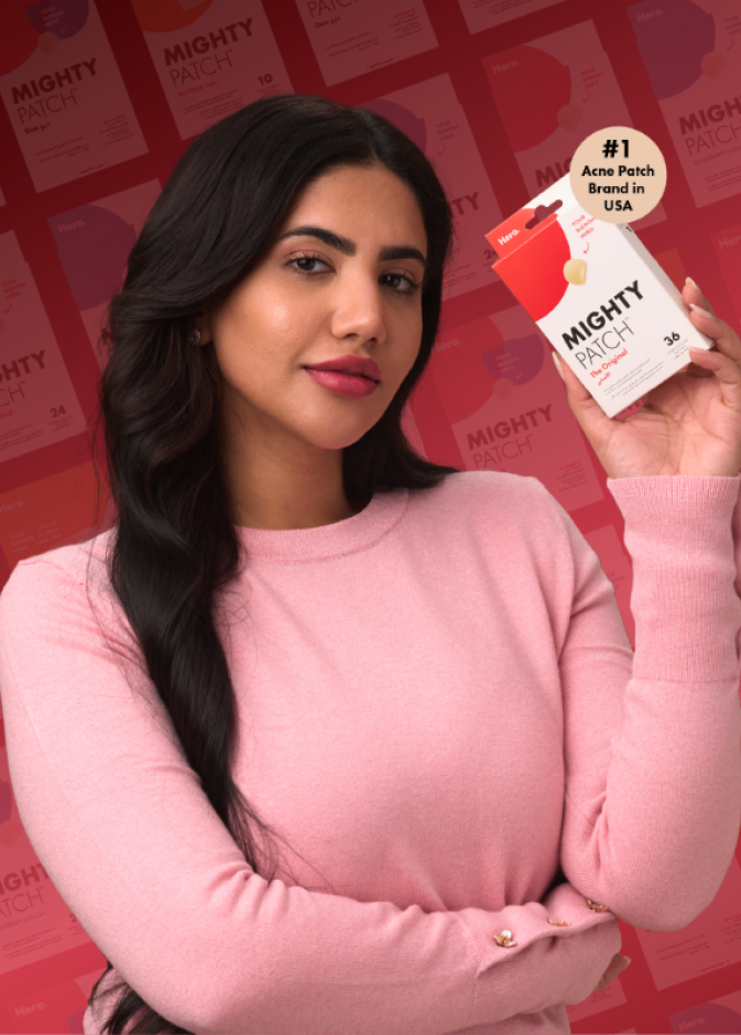   إطلاق لاصقات حب الشباب Hero Mighty Patch  في الشرق الأوسط وتعيين نور ستارز سفيرة للحملة