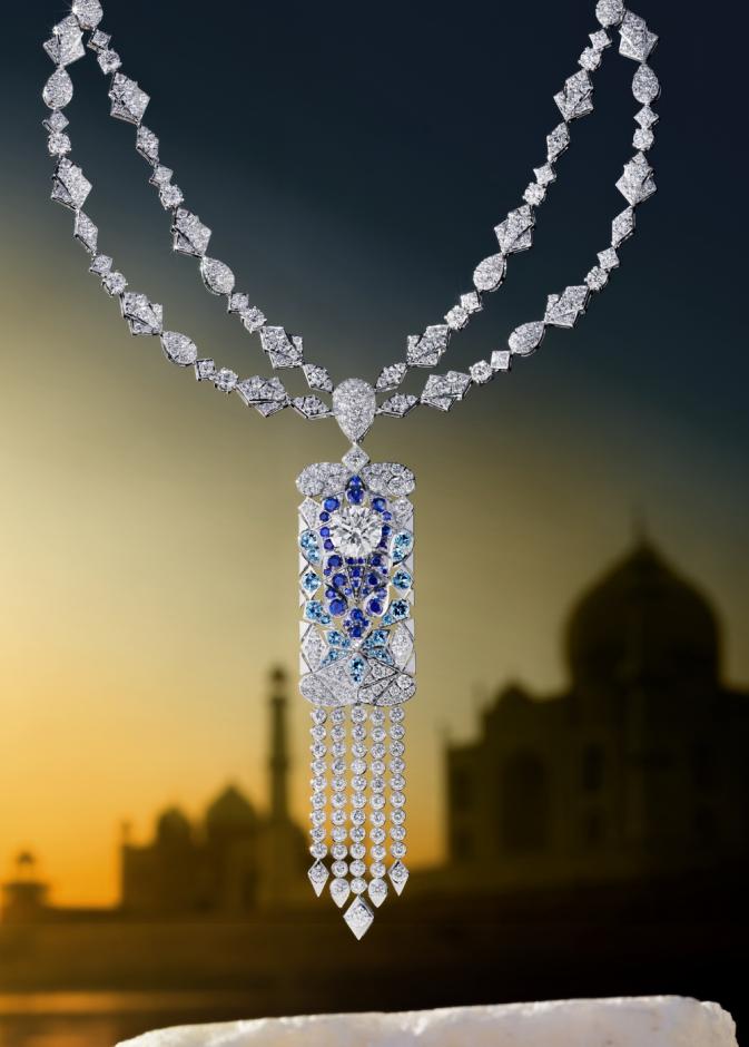 Illuminated Taj Mahal