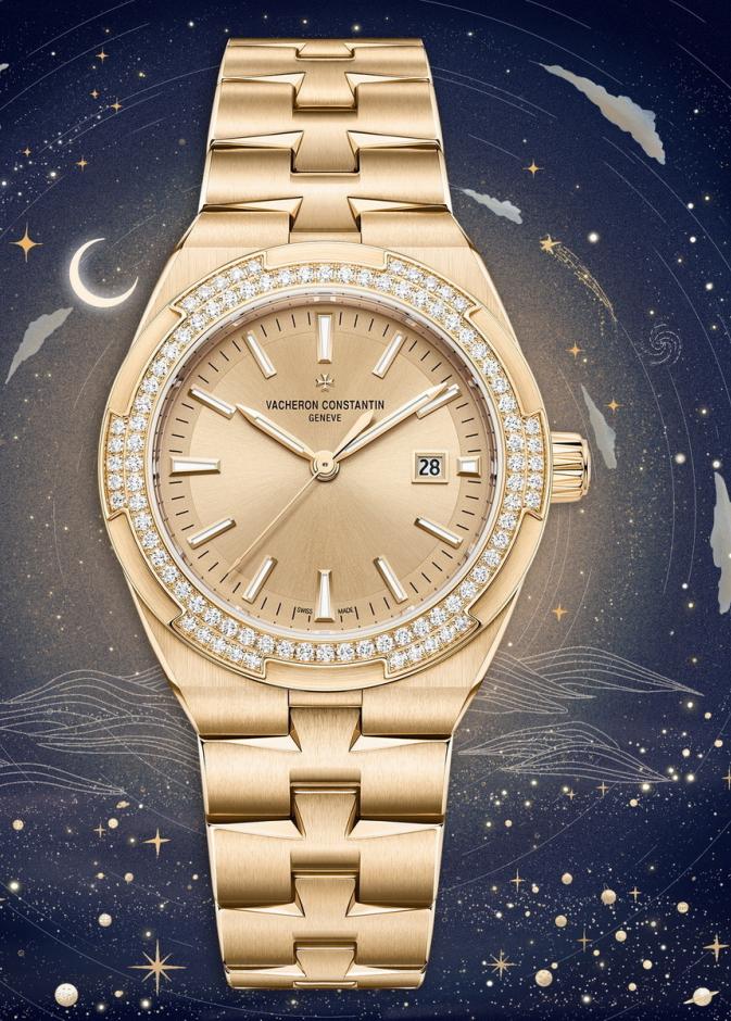 Overseas Self-winding Pink Gold_Engraver