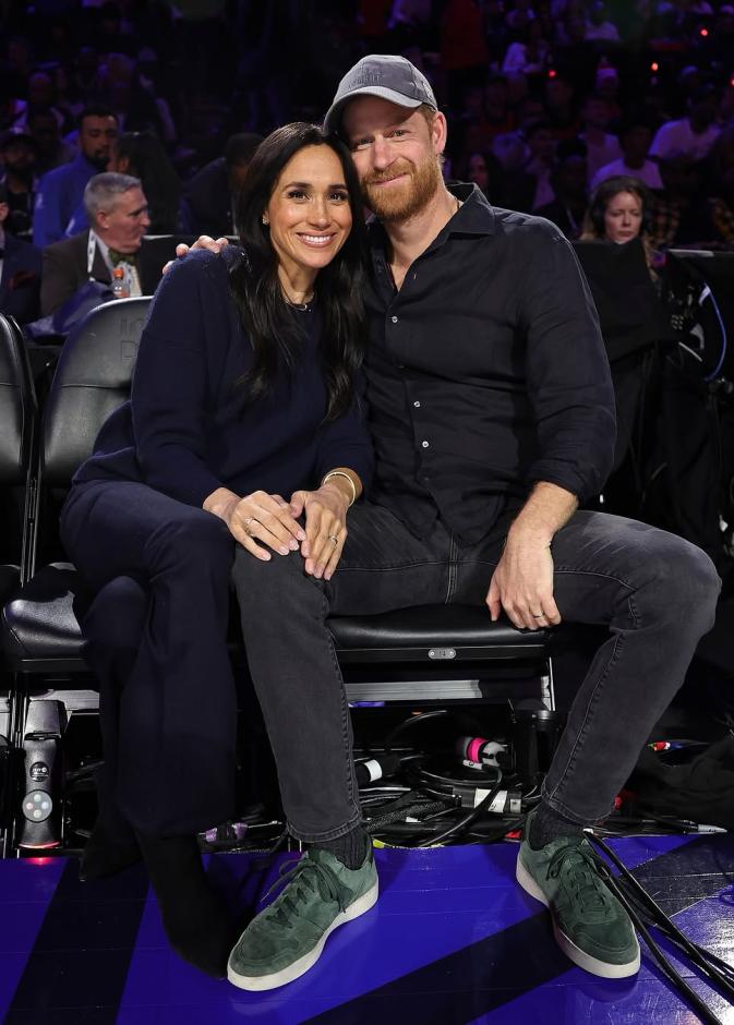 هاري وميغان في مباراة كل النجوم 2026