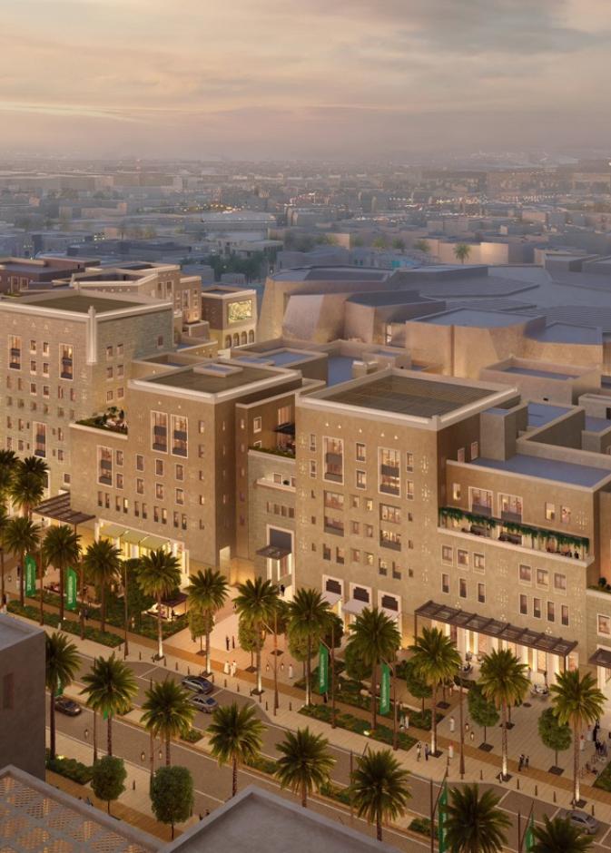 "الجادة الكبرى" في الدرعية… شريان حضري جديد يجمع الفخامة بالهوية