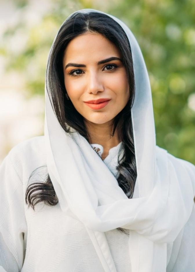 مها الجعويني الصورة خاصة بمجلة هي من تصوير عبدالله المشرف