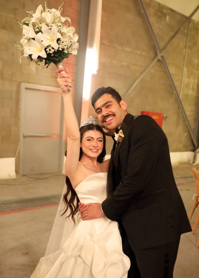 تارا عبود عروسا في مسلسل فخر الدلتا