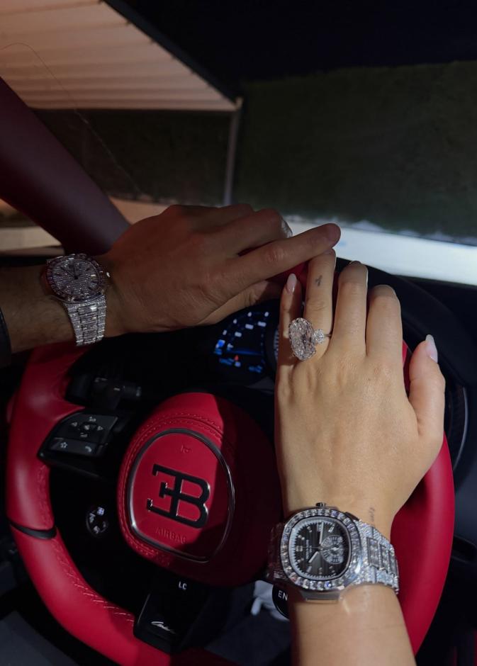 جورجينا رودريغيز وكريستيانو رونالدو