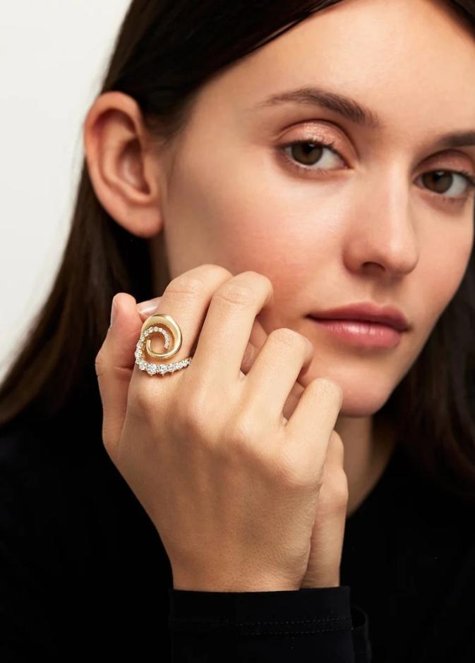 خاتم الماس من  Melissa Kaye