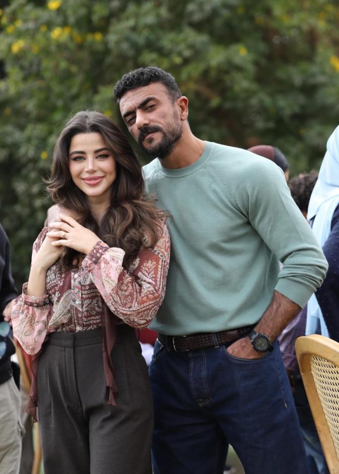 يارا السكري وأحمد العوضي