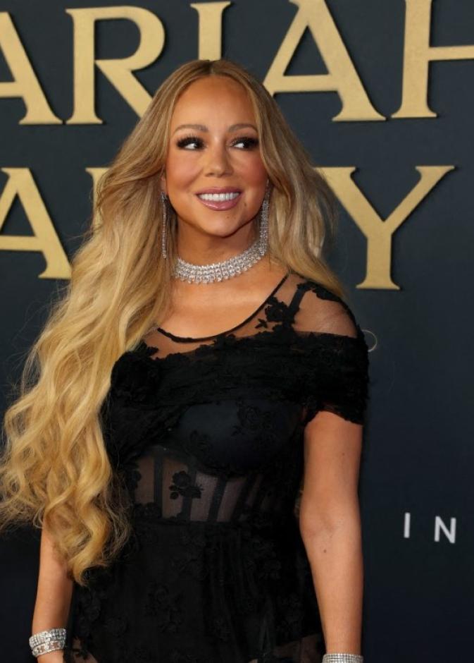 ماريا كاري صورة من وكالة ا اف ب