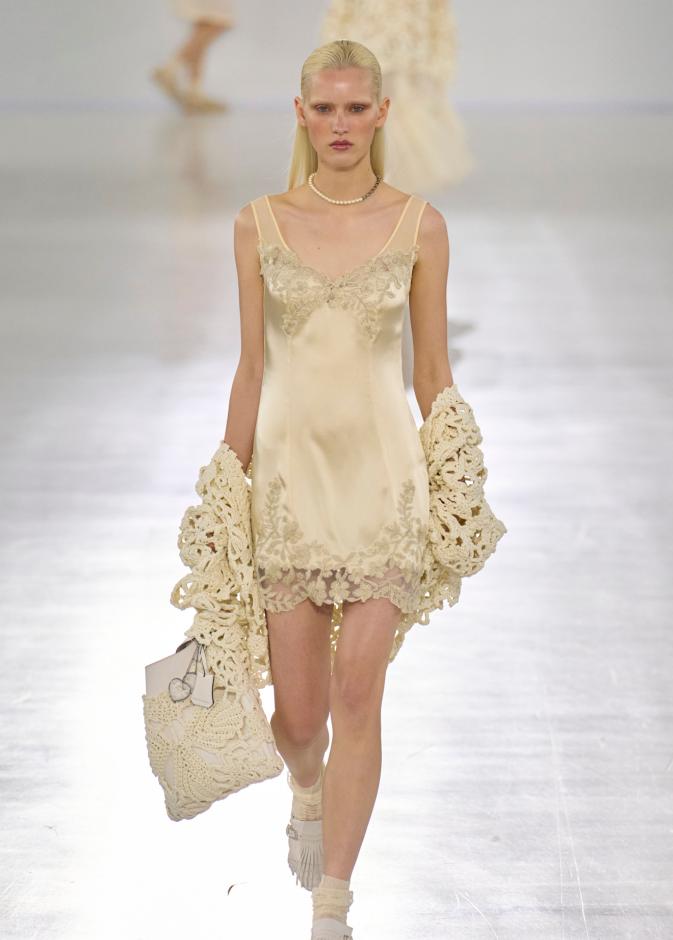 فساتين الدانتيل من تصميم Ermino Scervino 