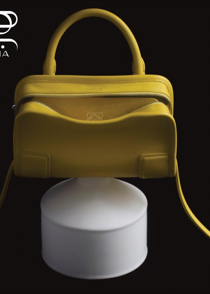 حقائب LOEWE بيان لوني استثنائي في جلسة تصويرية خاصة بـ"هي" 