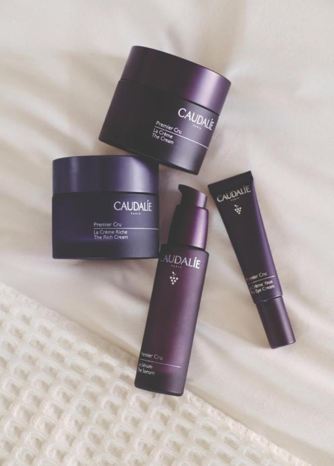 مجموعة Premier Cru من Caudalie: علاج التجاعيد والبقع الداكنة واستعادة امتلاء البشرة