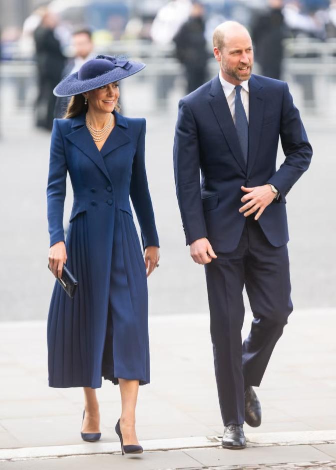 كيت والأمير ويليام إلى الملك تشارلز والملكة كاميلا للاحتفال بالكومنولث في دير وستمنستر