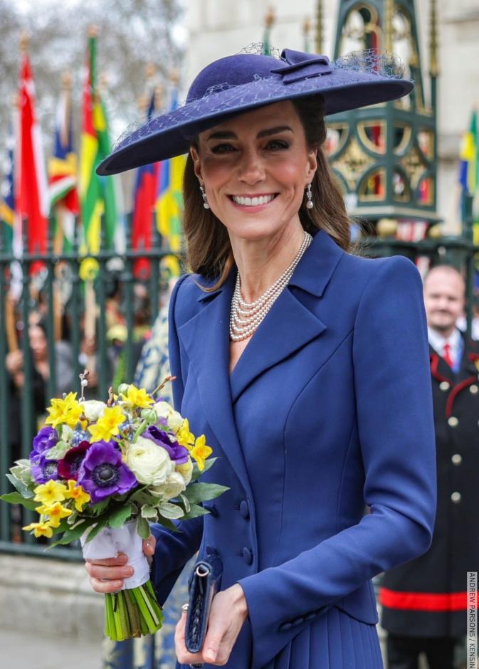 إطلالة كيت ميدلتون تلخص تاريخ العرش في يوم الكومنولث
