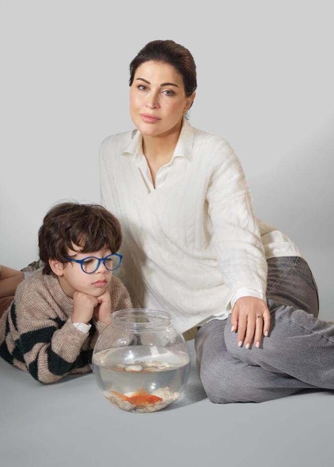 جومانا مراد بطلة مسلسل اللون الأزرق