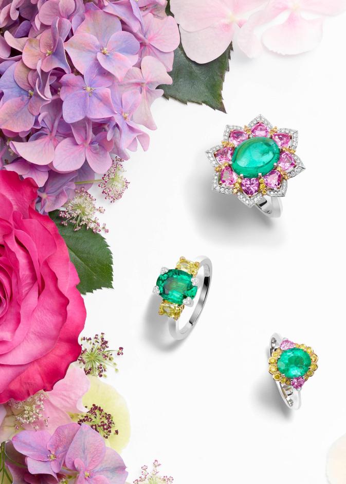 خواتم من مجموعة Caroline's Garden