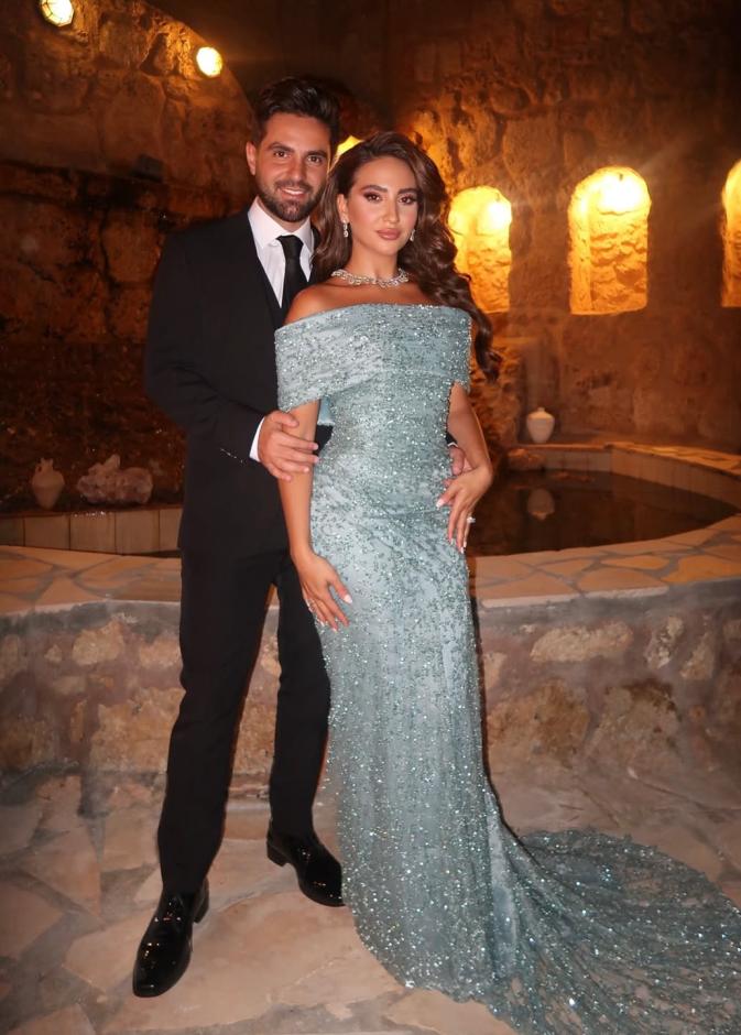  سارة الورع تحسم قصة حملها مع زوجها غيث مروان