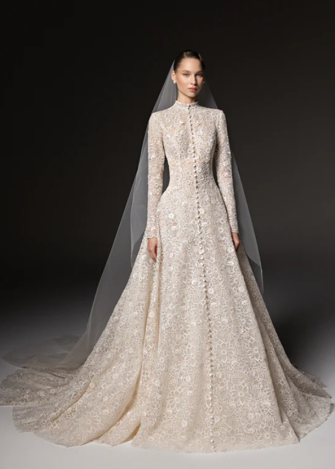 فستان زفاف لخريف 2026 من جورج حبيقة