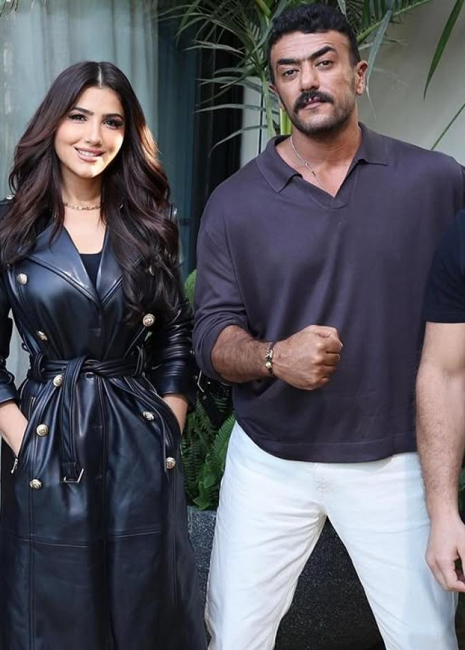 مي عمر وأحمد العوضي