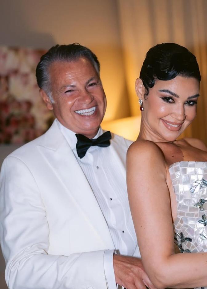 أروى جودة وزوجها