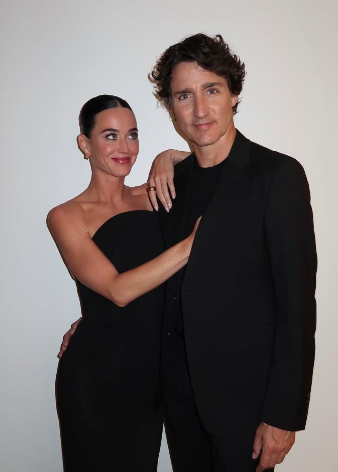 كاتي بيري وجاستن ترودو