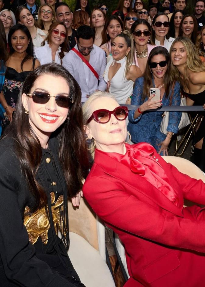 ميريل ستريب وآن هاثاواي