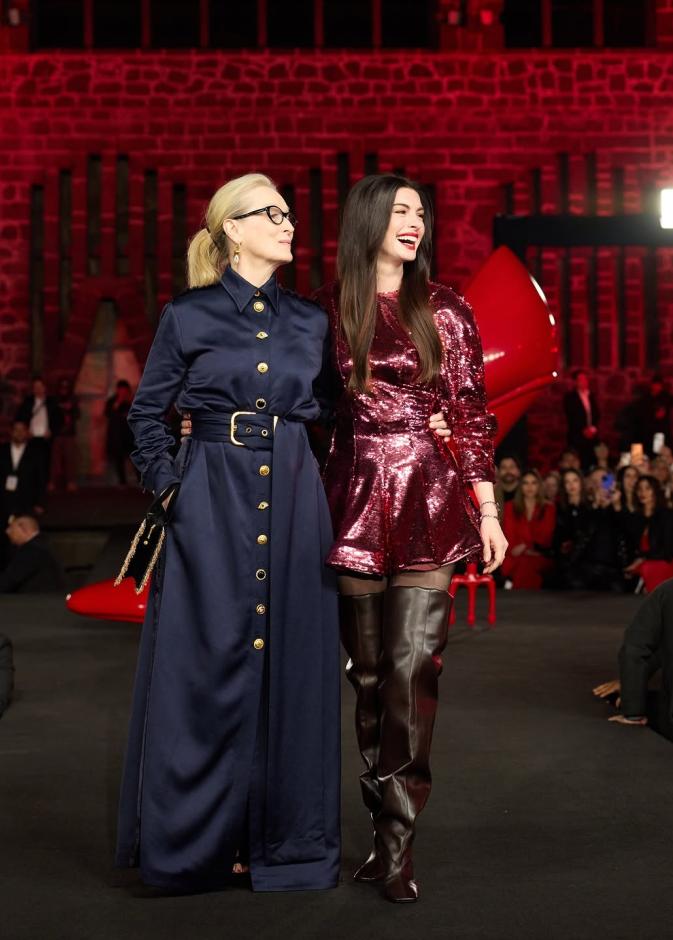 ميريل ستريب وآن هاثاواي