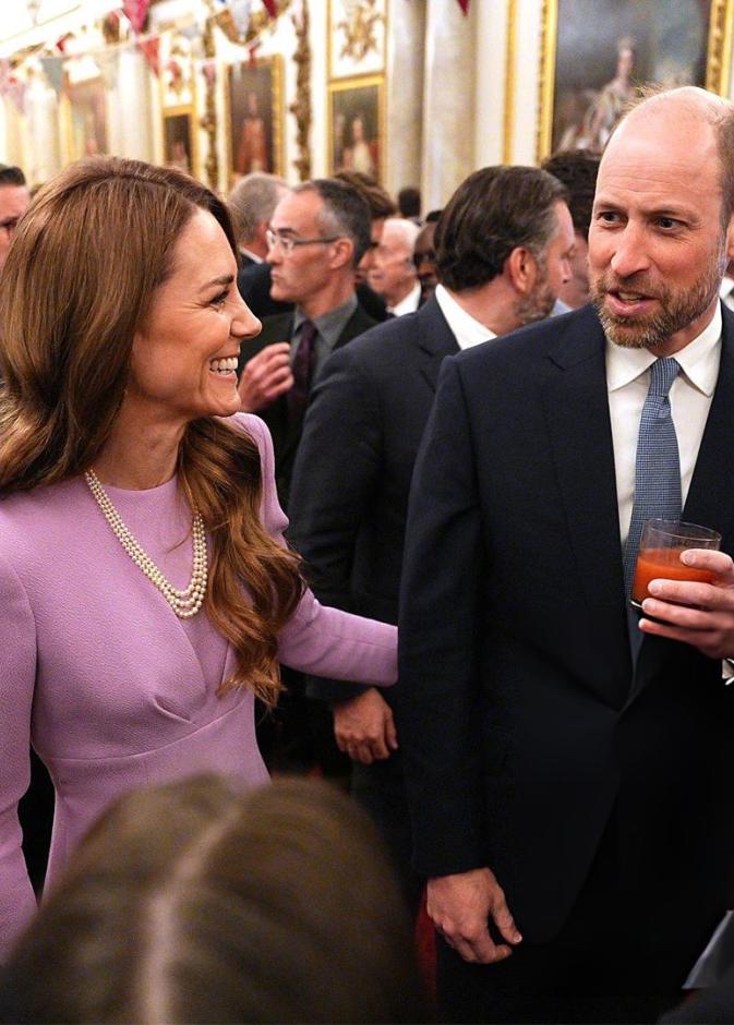 شاهدي عفوية كيت ميدلتون والأمير ويليام