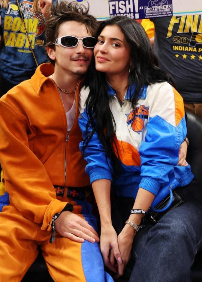  كايلي جينر وتيموثي شالاميت