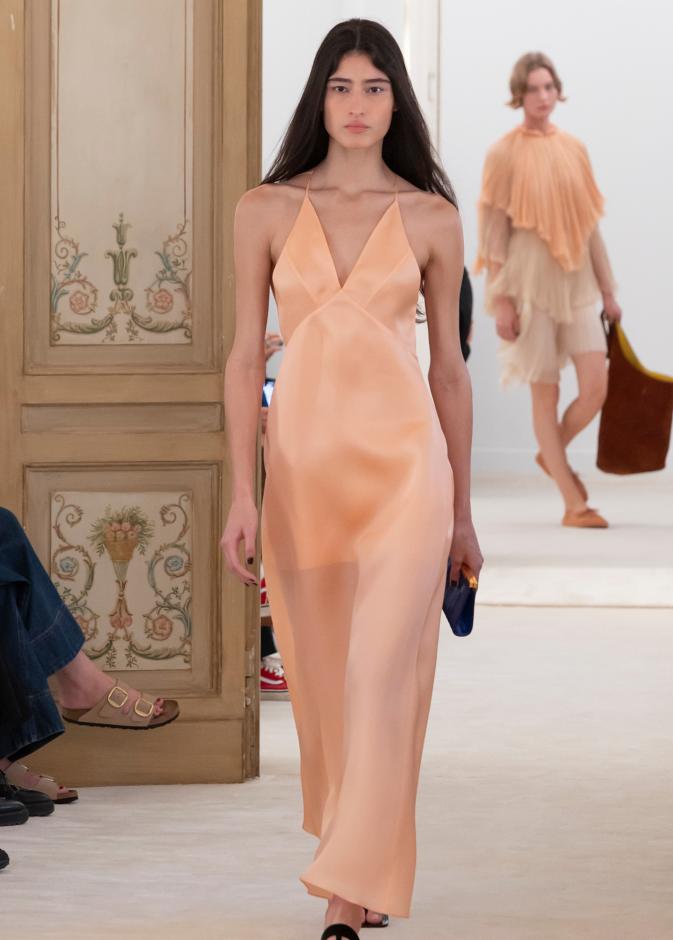  فستان ناعم من Alberta Ferretti