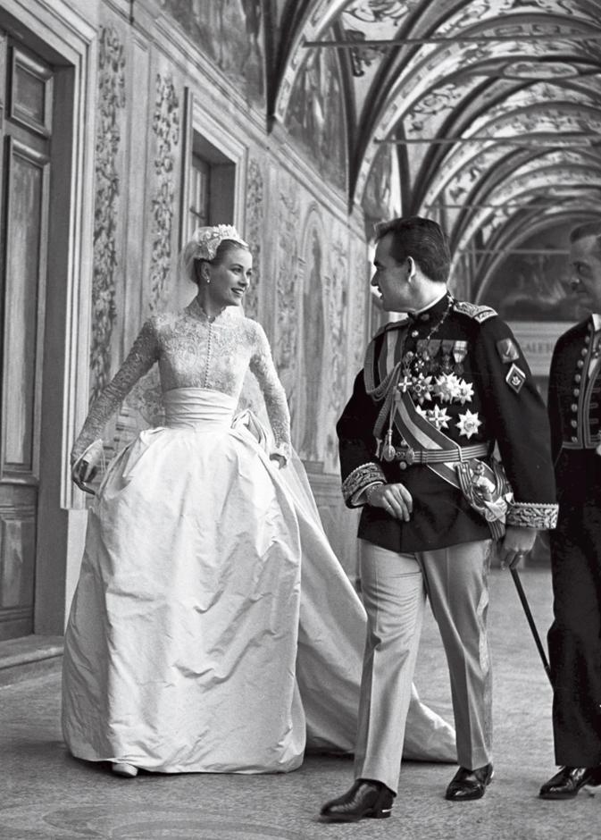غريس كيلي Grace Kelly ورينيه الثالث Rainier III