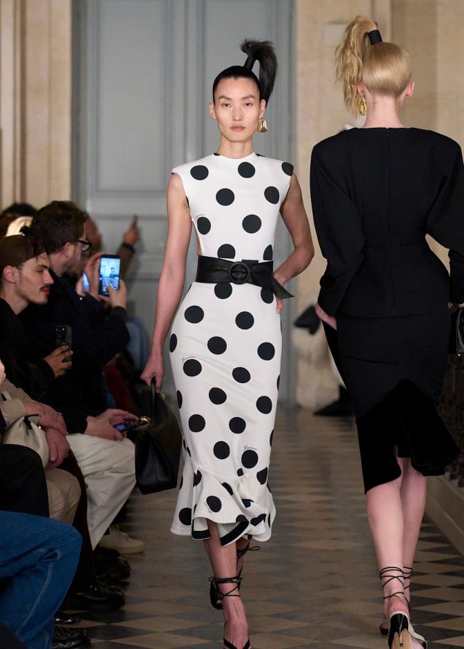 فستان بولكا دوت من ‏Jacquemus