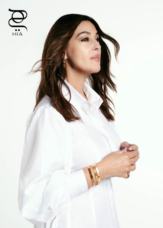 Monica Bellucci‏ بمجوهرات من ‏Cartier