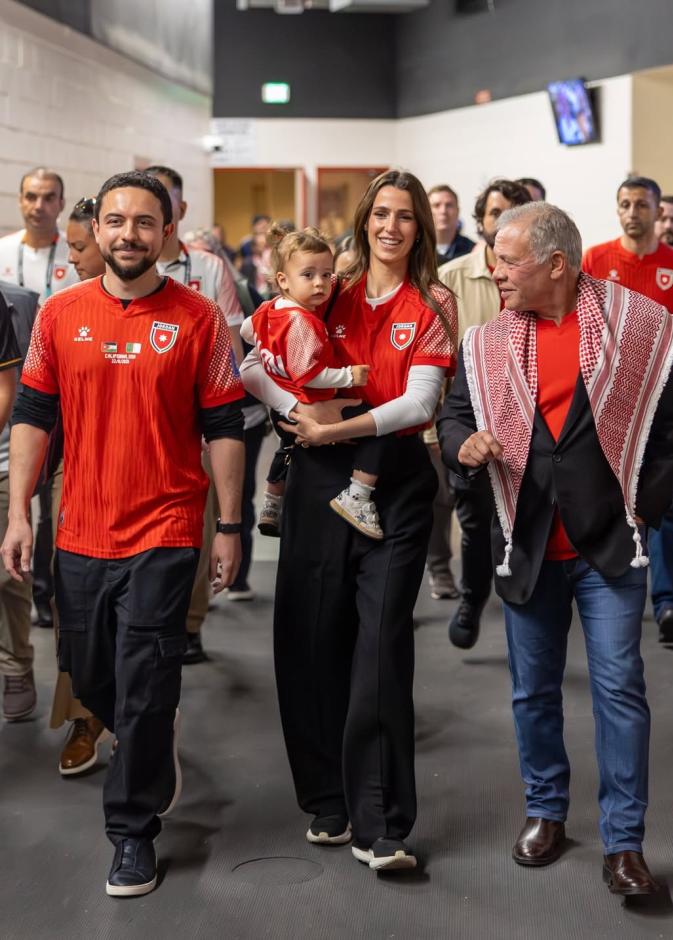 حضور الأميرة رجوة الجسين مونديال 2026