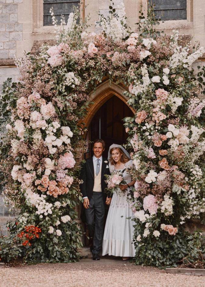 حفل زفاف الأميرة بياتريس Princess Beatrice وإدواردو مابيلي موزي Edoardo Mapelli Mozzi