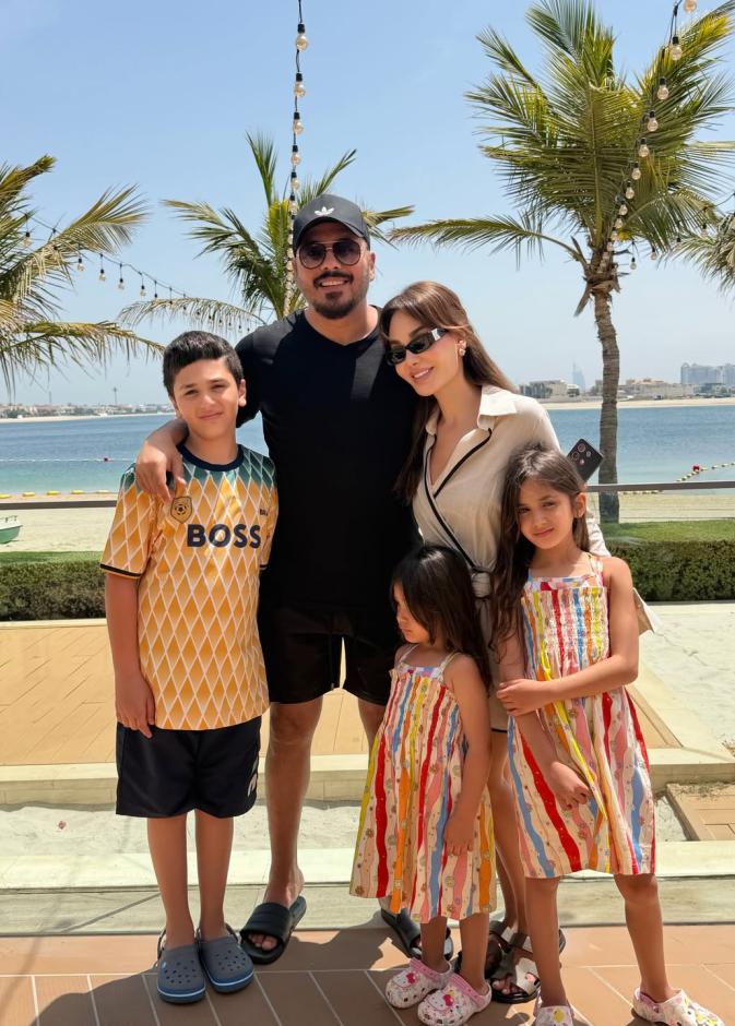 رامي عياش يحتفل بعيد ميلاد ابنته أيانا