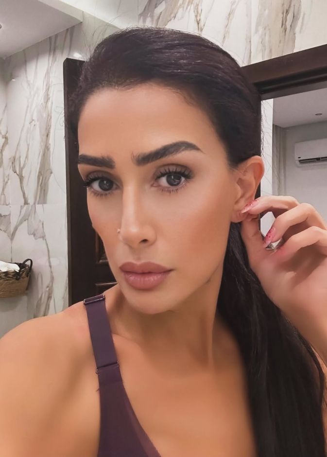 اطلالة غادة عبدالرازق في احدث صورها على انستغرام