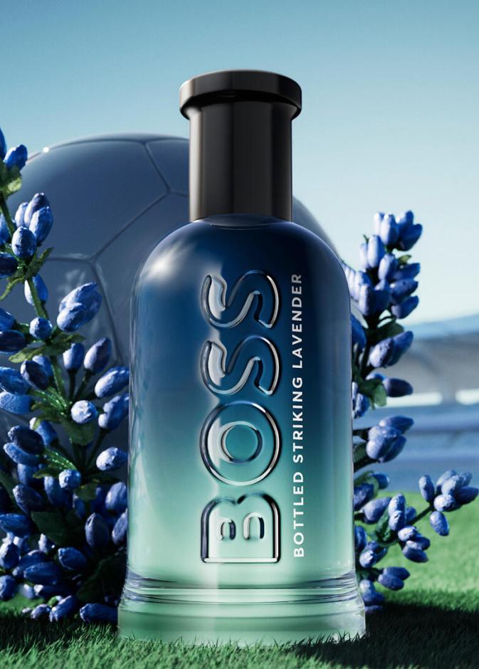  تم ابتكار BOSS Bottled Striking Lavender على يد خبيرة العطور هونورين بلان والعطّارة الرئيسية صوفي لابيه