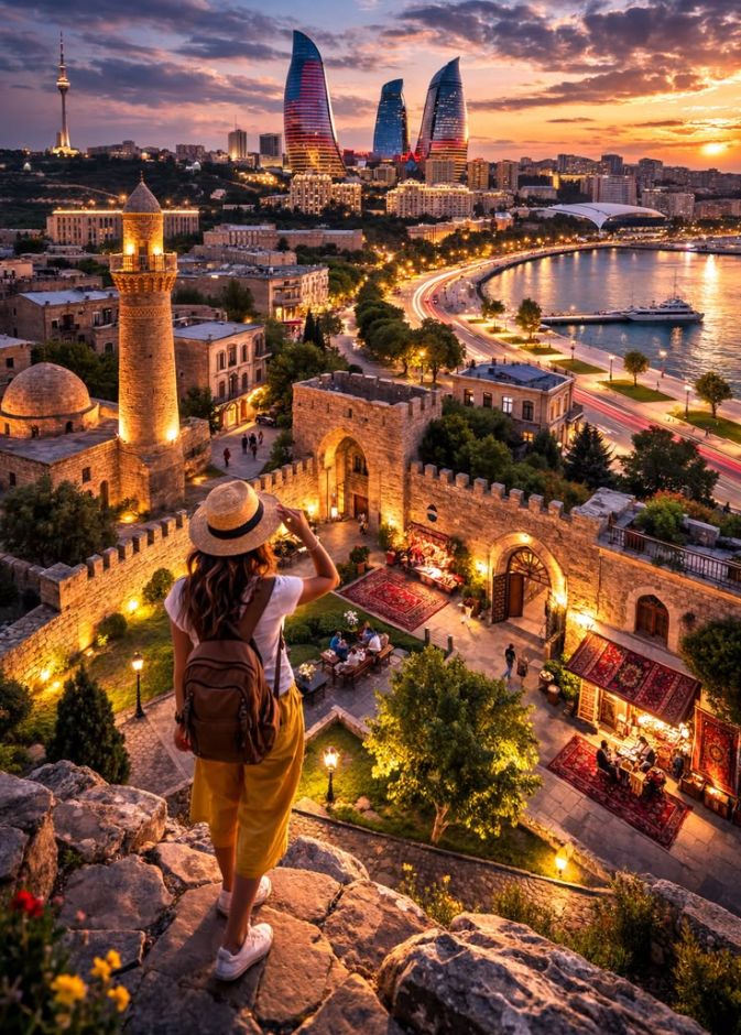 أفخم منتجعات أذربيجان المطلة على بحر قزوين