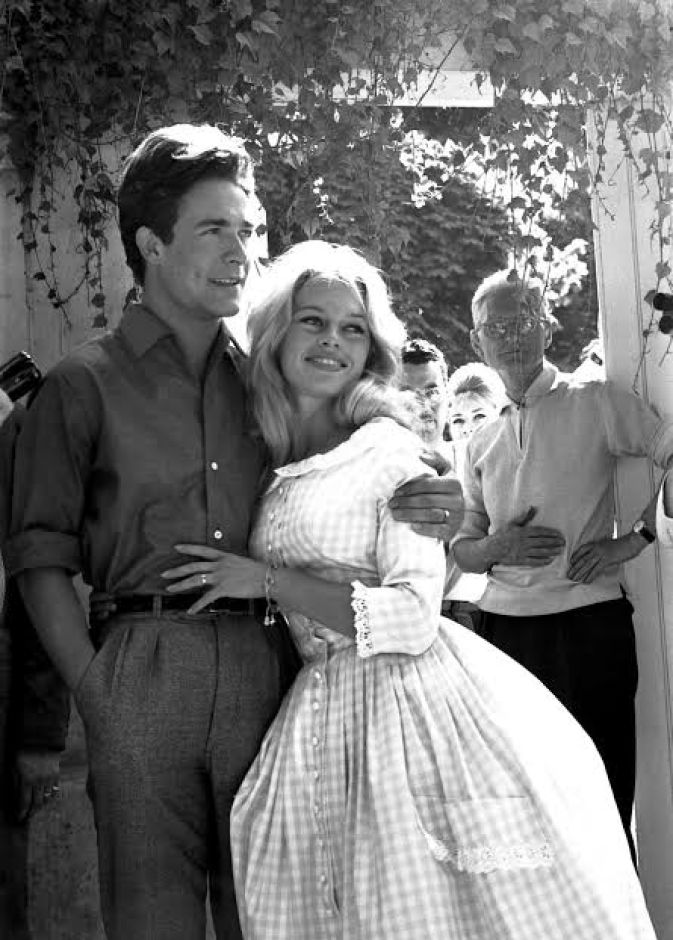 بريجيت باردو Brigitte Bardot وغونتر ساكس Gunter Sachs