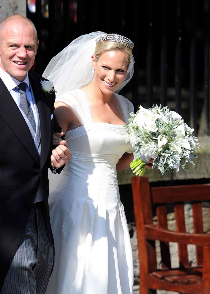 زارا فيليبس Zara Phillips ومايك تيندال Mike Tindall