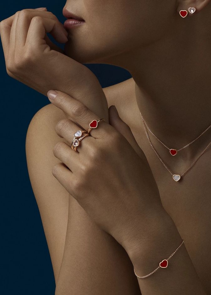 مجوهرات  Chopard  الملونة