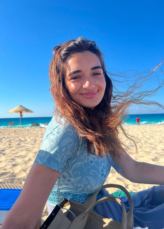 الفنانة ملك احمد زاهر صورة من انستغرامها