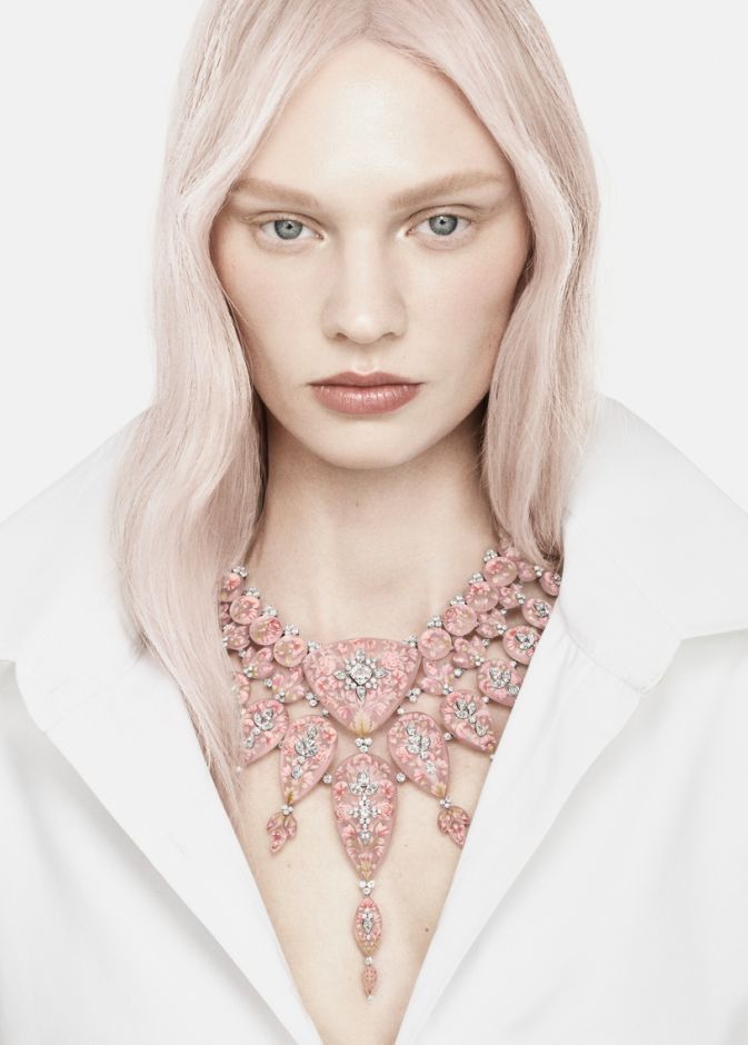 BOUCHERON - HUMAN BEING - CB26 - NECKLACE - QUARTZ ROSE