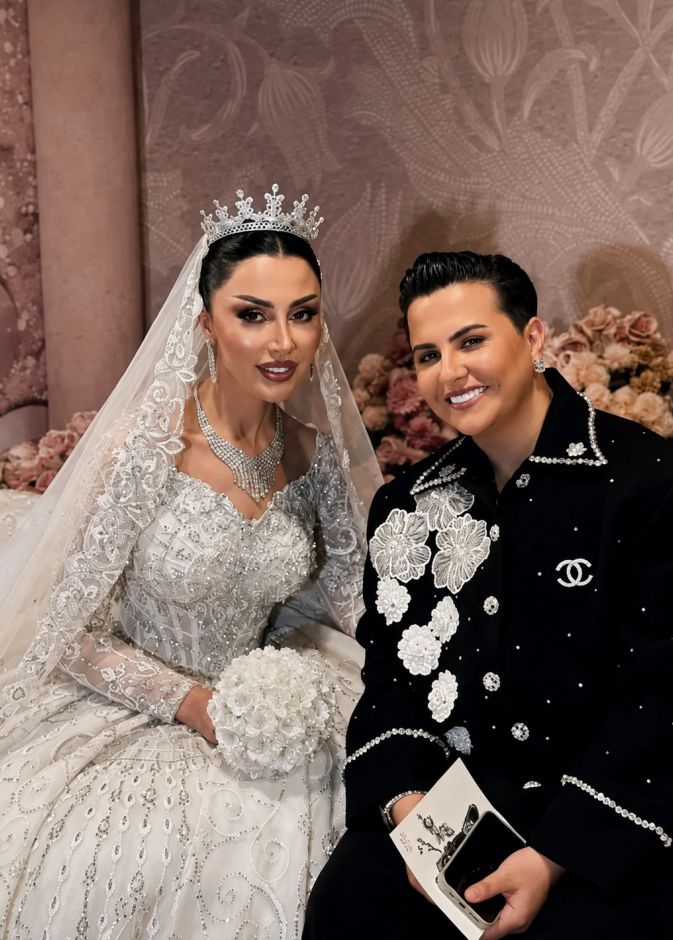 زفاف مزنة أخت الفنانة شمة حمدان